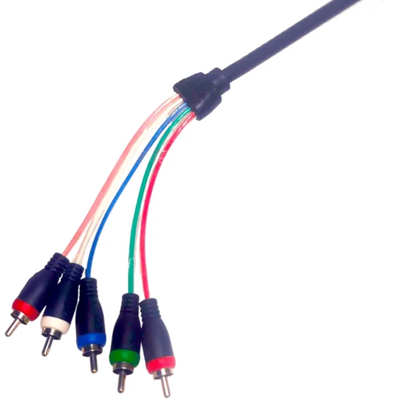 Steren 257-612Bk 12Ft Component Rca Cable