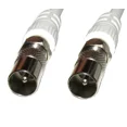 thumbnail image 1 of Steren 3Ft F-F Rg59 Patch Cable White, 1 of 1