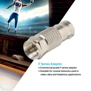 Steren BNC Jack to F Plug Coax Adapter