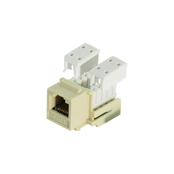 Steren Keystone Modular Jack 6C 6x6 RJ12 110-IDC White | Enhanced ...