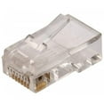 thumbnail image 1 of Steren Modular Plug 8C 8x8 RJ45 Flat Stranded - High-Impact, Gold Plated, 1 of 2