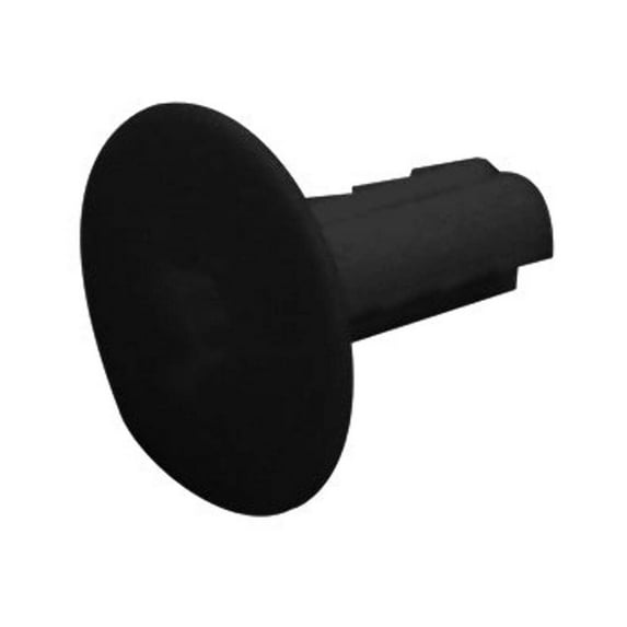 Steren Single RG6 Feed-Through Bushing with Ground/Messenger Knockouts Black - 100 Pack | Enhanced Performance and Durability