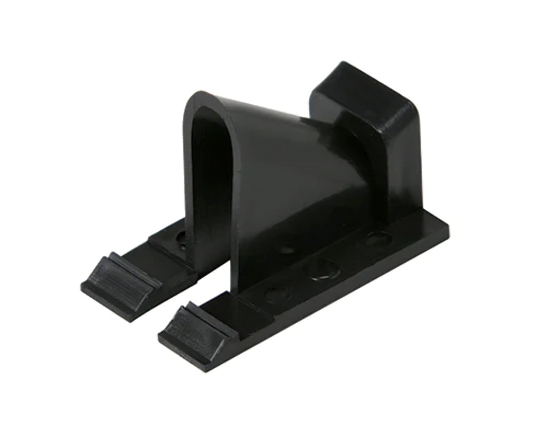 Steren Vinyl Siding Clip RG6 Vertical Black 100 Bag