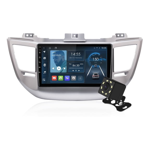 Torovo Car Radio Stereo 1+32g for Hyundai/tucson 2015-2018 Gps Fm Bt Wifi