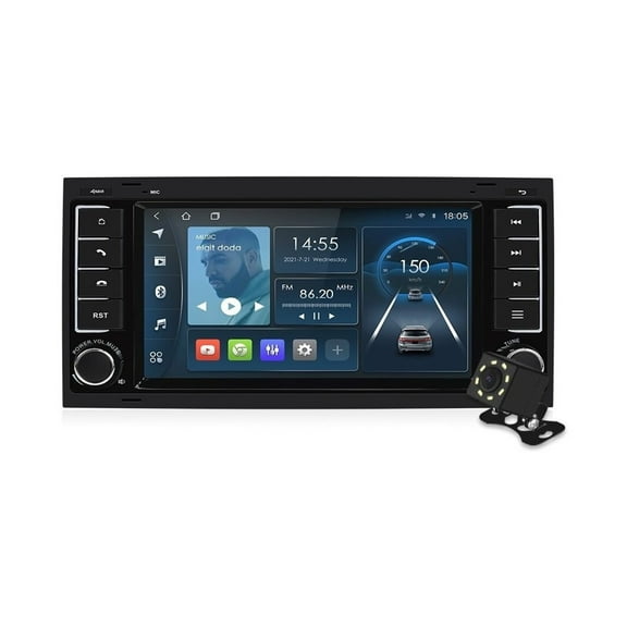 Torovo Car Radio Stereo 1+32g for Vw Touareg Transporter T5 Multivan Gps Fm