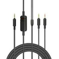 thumbnail image 1 of Stereo 3.5mm Cable Gaming Headset Cable for MMX300 Headphone Cable Control Inline Cord Accessories, 1 of 7