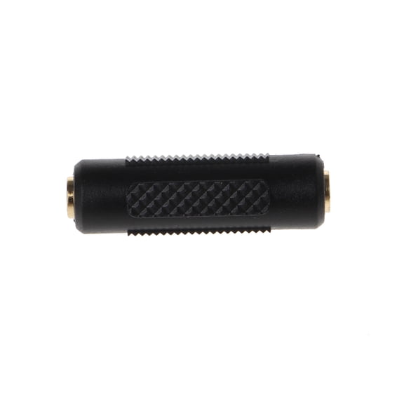 Stereo 3.5mm Female To Female Jack 1/8" Aux Audio Extender Converter Adapter