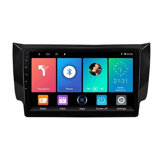 Torovo Car Radio Stereo 4+64g for Nissan Sentra 2013-2019 4g Qled Carplay