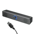 Stereo 4D Surround Audio Systems Plug And Play For Desktop USB Powered