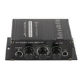 Stereo Amplifier 12V Portable Clear Sound Quality Mini Amplifier for