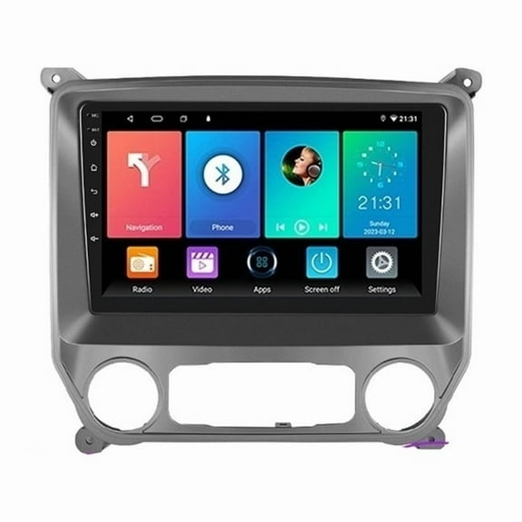 Torovo Car Radio Stereo Android 10 for Chevrolet Silverado Sierra 2014-2018
