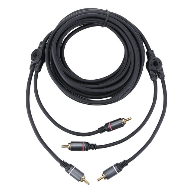 Stereo Audio Speaker Wire Pure Copper Head Amp Amplifier Install Cord