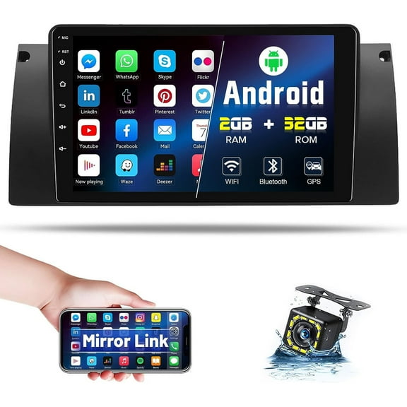 Stereo BMW X5 M5 e39 e38 Android Carplay GPS 2G+32G