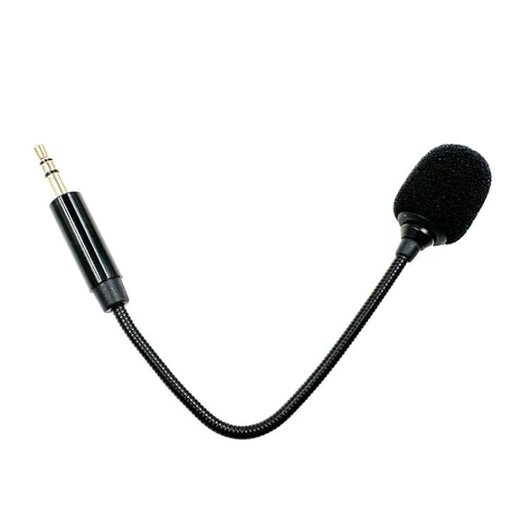 Stereo Boom Microphone With 160mm Adjustable Metal Rod Microphone Small Desktop Microphone