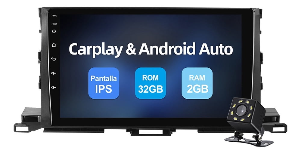 Highlander Camera Stereo Carplay Camera for Toyota Highlander 2014-2019 Gps - Walmart ...