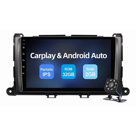 Stereo Carplay for Toyota Sienna 2011-2014 Gps Ips Camera