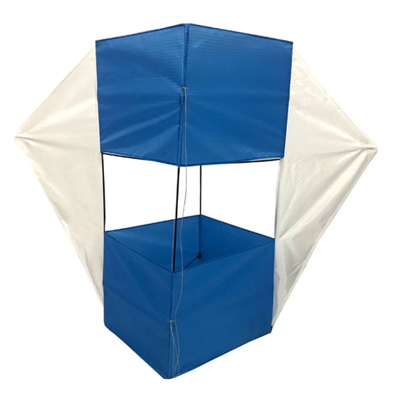 Stereo Cube Box Kite with Handle Line Outdoor Toy for Adult Spring Autumn Outdoor Seaside Camping Adult Kids Toy