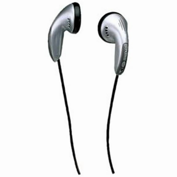 Stereo Ear Bud Headphones - Silver