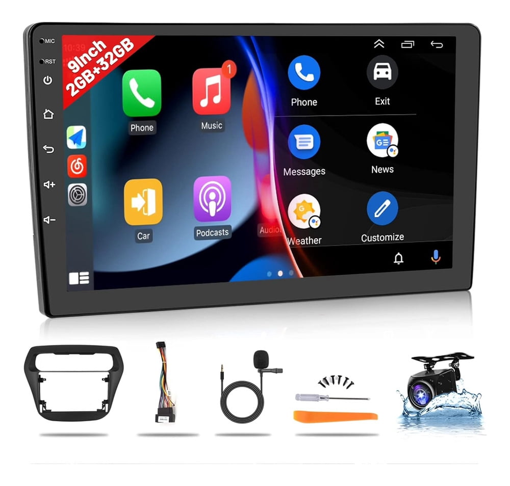 Stereo Ford Escort 2014-2023 Android Carplay GPS 2G+32G - Walmart.com