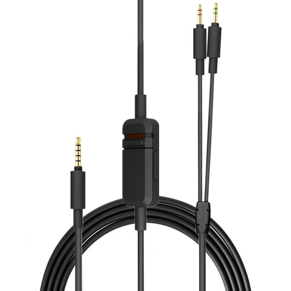 Stereo Headphone Jack Cable for Beyerdynamic MMX300 Headset Replacement Line