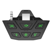 Stereo Headset Adapter, Audio Mic Headphone Adapter for Xbox One, Xbox Series X|S and Elite Controller, Adjust Audio Balance (Game Sound & Voice Chat)