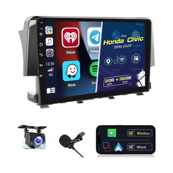 Stereo Honda civic 2016-2020 Android Carplay GPS 2+32G