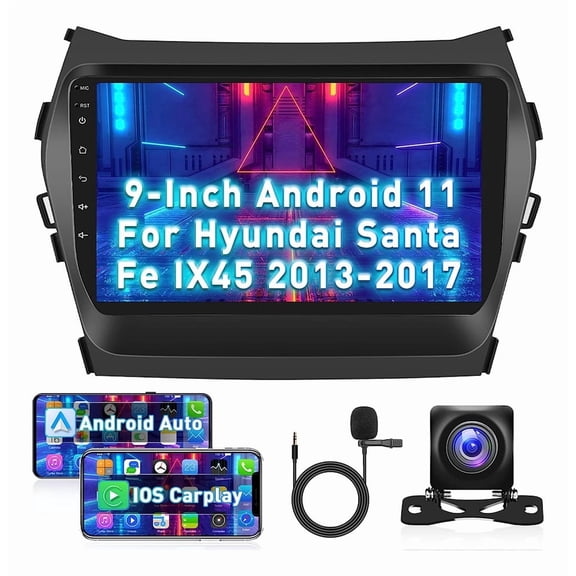 Torovo Car Radio Stereo Hyundai Santa Fe IX45 2013-17 2+32g Android Carplay