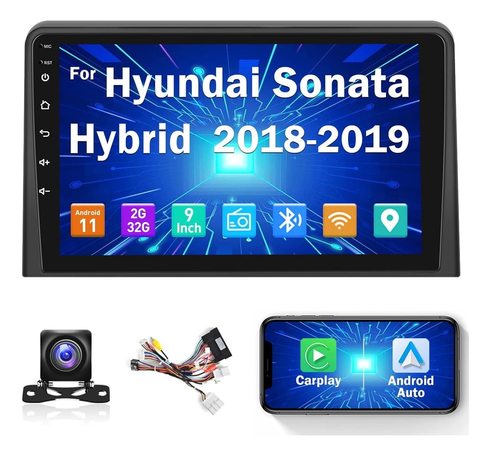 Stereo Hyundai Sonata Hybrid 2018-2019 Carplay GPS 2+32G