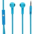 thumbnail image 1 of Stereo In-Ear Earbuds with In Line Mic - Blue, 1 of 1