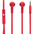 thumbnail image 1 of Stereo In-Ear Earbuds with In Line Mic - Red, 1 of 1