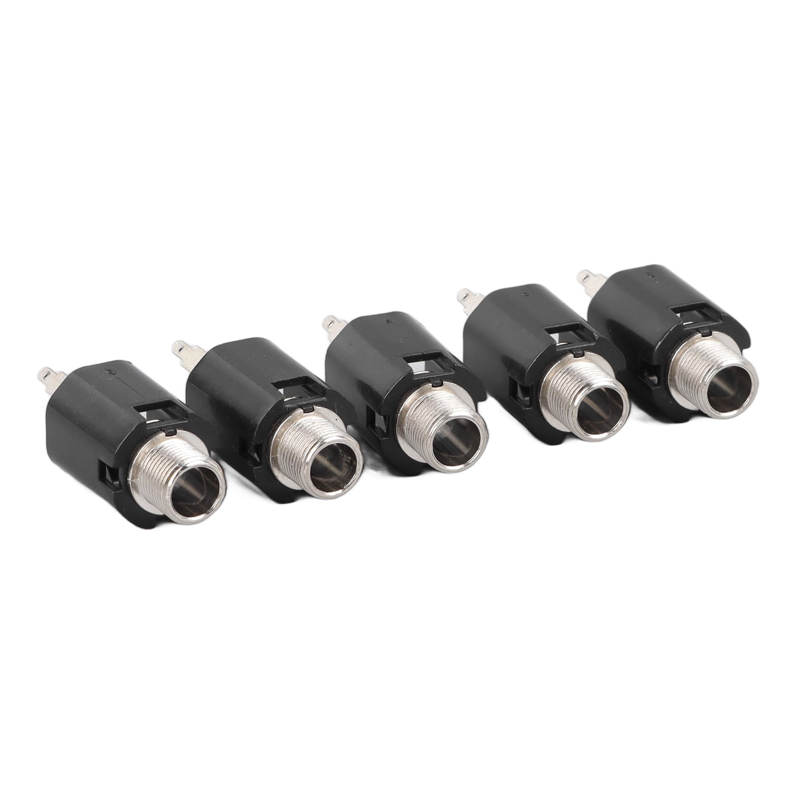Stereo Jack Pickup Connector, Stereo Jack Socket Set 5Pcs Easy