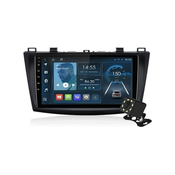 Stereo Kit+front+harness 1+32g For Mazda 3 2010-13 Gps Bt