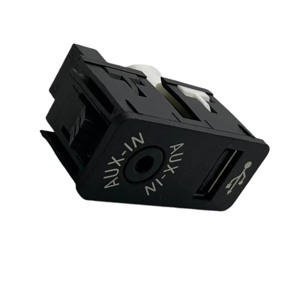 Stereo MP3 Changer Adapter Connector 3.5mm USB Reader Port 84109229246 Replacement Parts For Car SUV