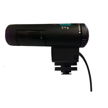 Stereo Microphone With Windscreen (Shotgun) For Sony Alpha a6500