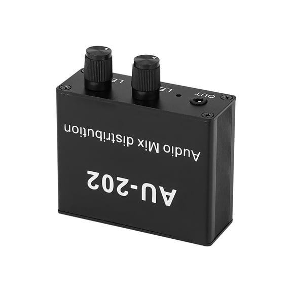 Stereo Mixer Audio Distributor for Headphone Power AMP Volume control DC5-19V TAPDRA Spare Part