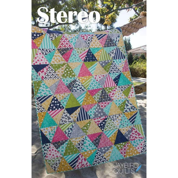 Stereo Quilt Pattern by Julie Herman of Jaybird Quilts