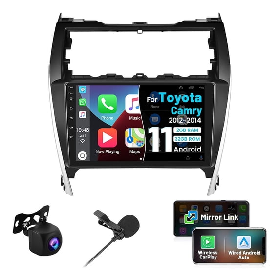 Torovo Car Radio Stereo Toyota Camry 2012-2014 Android Carplay GPS 2G+32G