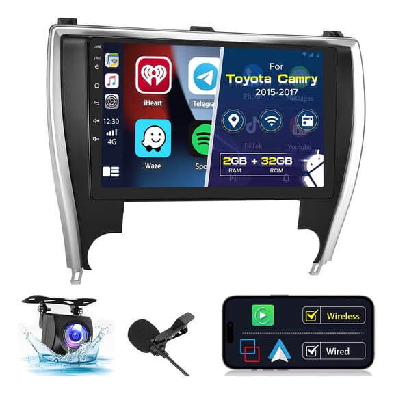 Torovo Car Radio Stereo Toyota Camry 2015-2017 Android Carplay GPS 2G+32G