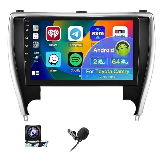 Stereo Toyota Camry 2015-2017 Android Carplay GPS 2G+32G