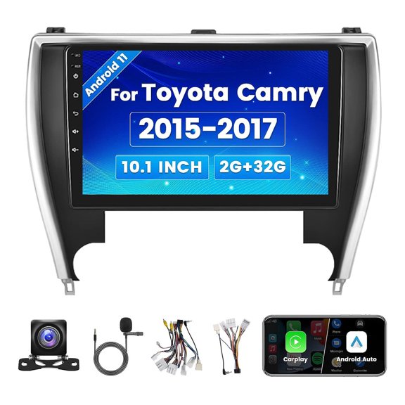Stereo Toyota Camry 2015-2017 Android Carplay GPS 2G+32G