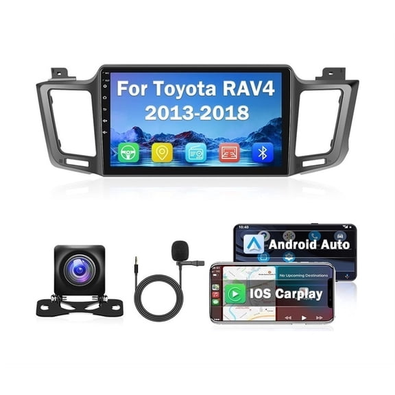 Stereo Toyota RAV4 2013-2018 Android Carplay GPS 2+32G