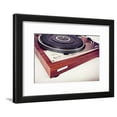 thumbnail image 1 of Stereo Turntable Vinyl Record Player Analog Retro Vintage Angle View, Framed Art Print Wall Art by Viktorus Sold by Art.Com, 1 of 6