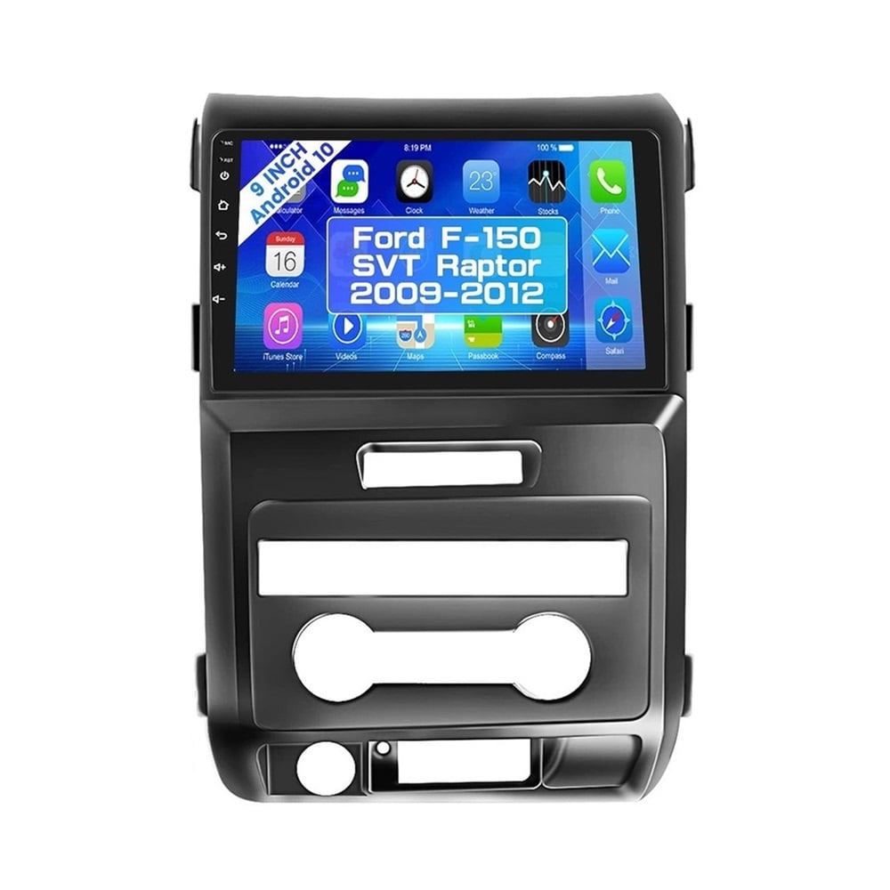 Stereo for Ford F-150 SVT Raptor 2009-2012 Carplay 2+32G - Walmart.com