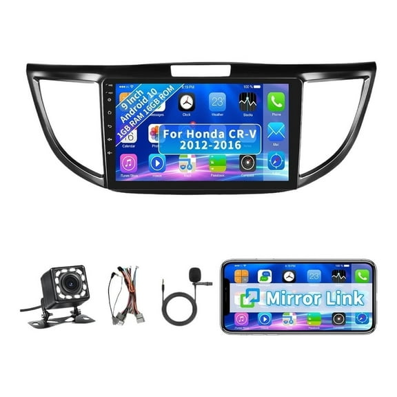 Torovo Car Radio Stereo for Honda CRV 2012-2016 Android Carplay 2G+32G GPS