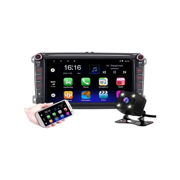 Stereo for Vw Bora Tiguan Golf Jetta Mk6 Android Gps 2+32g