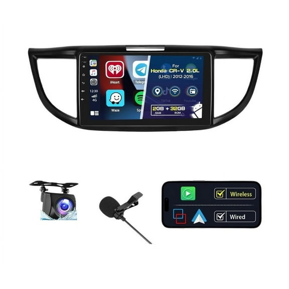Torovo Car Radio Stereo honda crv 2012-2016 Android Carplay GPS 2+32G