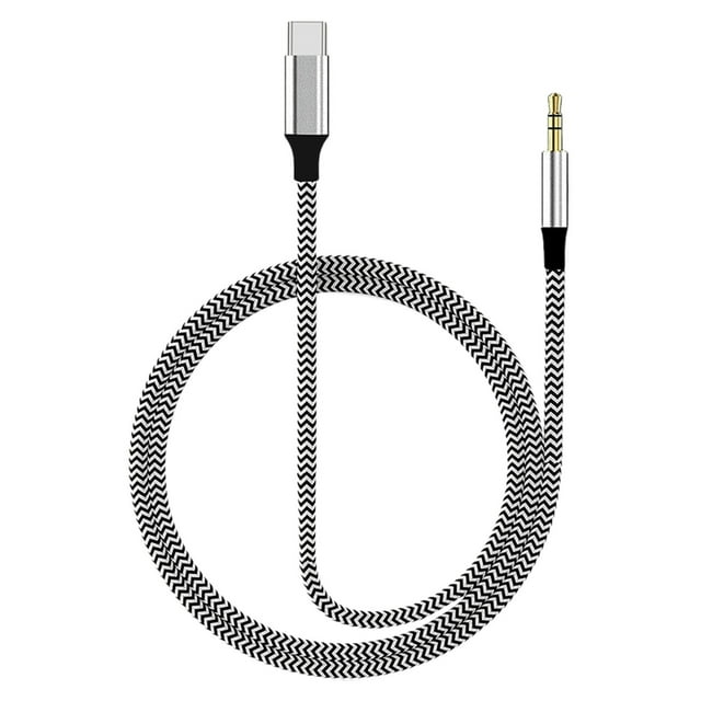 Stereo to Mono Adapter Usb Type C Audio Ca Ble 3 Sec Tions 1 Meter AUX