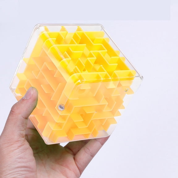 3D Maze Ball Puzzle, Stereoscopic Intelligence Toy, Track Ball Focus Game, Brain Teaser Challenge, Portable Logic Puzzle, 3D Maze Ball Puzzle Toys