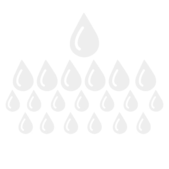 Stereoscopic Mirror Wall Stickers, Raindrop Design For Attractive Living Room Decor, Easy To Apply