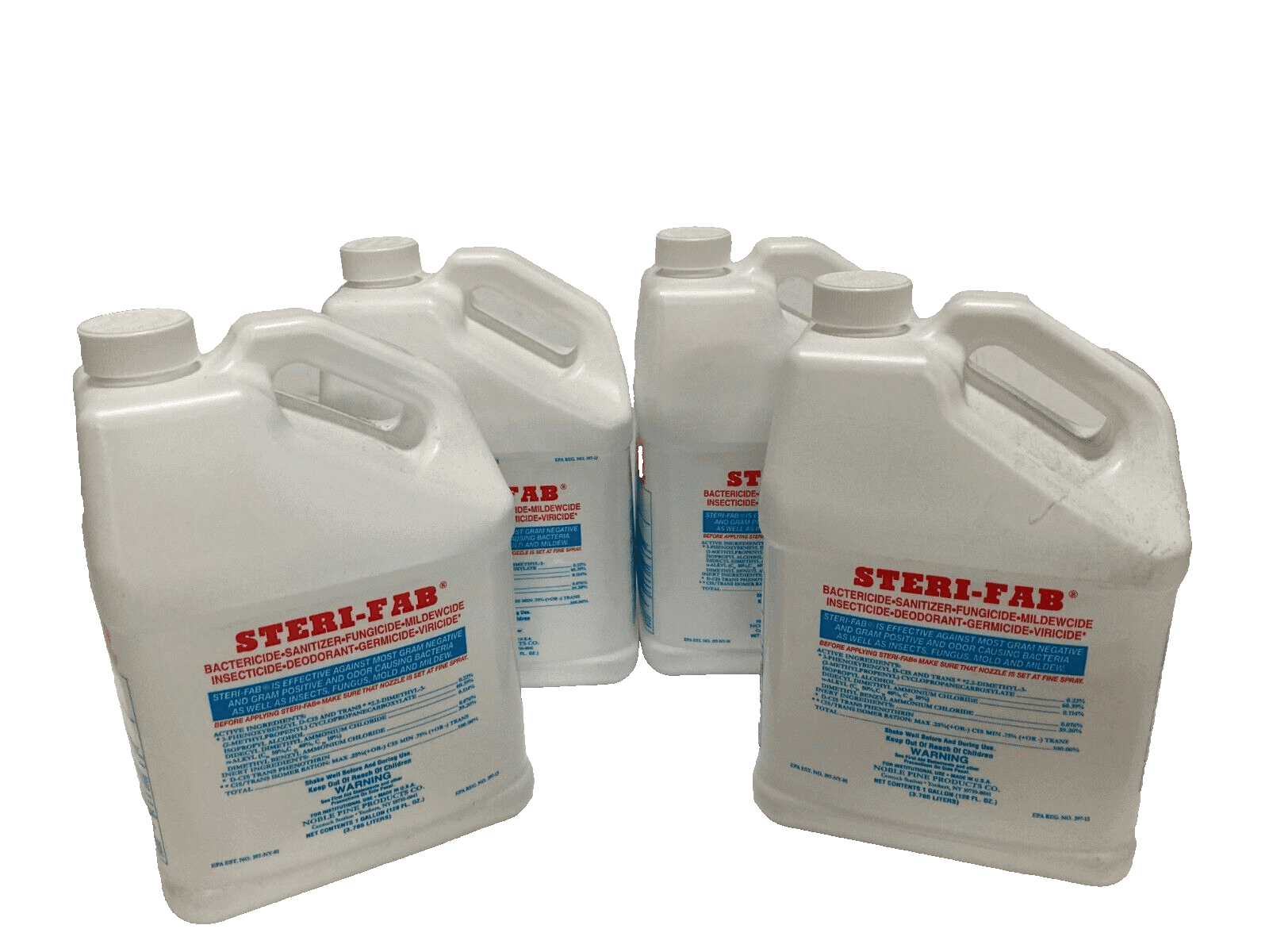 Steri-Fab Kills Bed Bug Pest Control Insecticide Deodorizer Fungicide, 4 Gallons